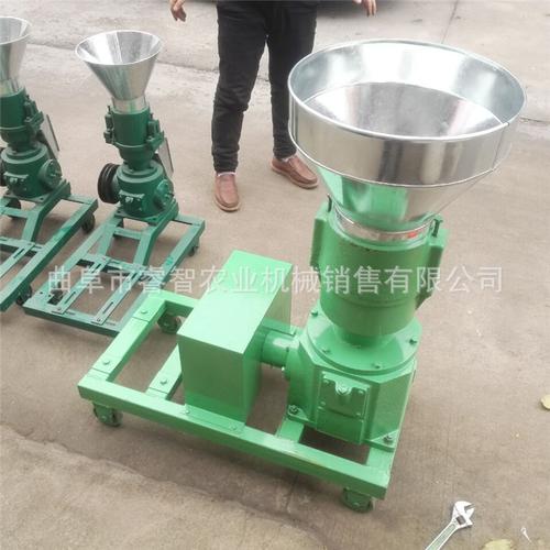 甘肅新款飼料顆粒機 平模顆粒機價格 優質養殖秸稈牧草制粒機促銷